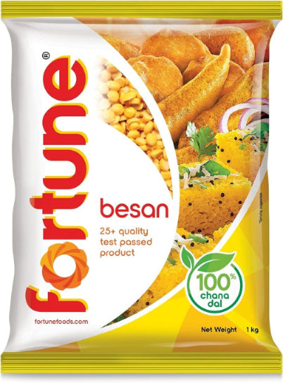 Fortune 100% Chana Dal Besan, 1kg